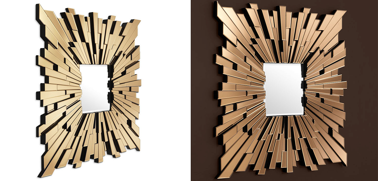 Зеркало Eichholtz MIRROR MOONRIVER Зеркало Eichholtz MIRROR MOONRIVER - Loft-Concept в Омске