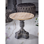 Столик кофейный с резным античным узором Antique Engraving варинант исполнения - 3 | Loft Concept в Омске