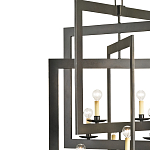 Люстра из пересекающихся квадратных элементов Intersecting Squares варинант исполнения - 1 | Loft Concept в Омске