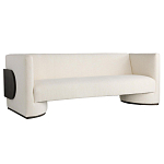 Трехместный диван Florida Sofa  с элегантным деревянным декором  варинант исполнения - 1 | Loft Concept в Омске