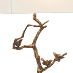 Настольная лампа на ветвистом корпусе с птичками Inspiration from Nature варинант исполнения - 1 | Loft Concept в Омске