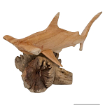 Статуэтка из дерева рыба-молот Animals of the World варинант исполнения - 2 | Loft Concept в Омске