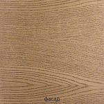 Серый матовый кухонный гарнитур с фасадом под дерево Vincens Kitchen Set варинант исполнения - 3 | Loft Concept в Омске