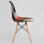 Стул с обивкой в технике пэчворк DSW варинант исполнения - 3 | Loft Concept в Омске