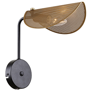 Бра с плафоном из перфорированного металла Fencer