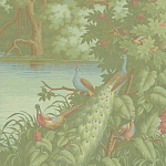 Обои ручная роспись Le Brésil Pastel варинант исполнения - 1 | Loft Concept в Омске