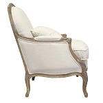 Кресло Ava Classical Armchair beige flax варинант исполнения - 1 | Loft Concept в Омске