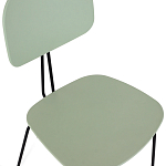 Стул на металлических ножках Travis Chair Green варинант исполнения - 4 | Loft Concept в Омске