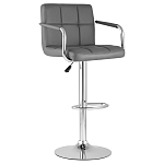 Барный стул с подлокотниками Honory Grey варинант исполнения - 1 | Loft Concept в Омске