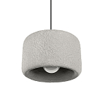 Подвесной светильник с цилиндрическим фактурным абажуром Sergey Makhno варинант исполнения - 1 | Loft Concept в Омске