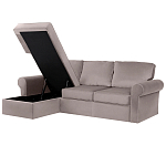 Угловой раскладной диван Athenais Sofa Velour варинант исполнения - 6 | Loft Concept в Омске