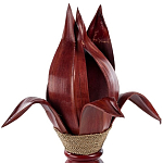 Настольная лампа красная INDONESIAN LAMPS варинант исполнения - 2 | Loft Concept в Омске