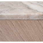 Комод с мраморной столешницей Uniqueness Marble варинант исполнения - 3 | Loft Concept в Омске