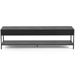 ТВ-тумба из металла с 2-мя ящиками Kelsey Metal TV Stand варинант исполнения - 1 | Loft Concept в Омске