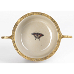 Фарфоровая чаша с бронзовыми элементами Eden Garden варинант исполнения - 4 | Loft Concept в Омске