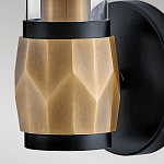 Бра для ванных комнат с прозрачным стеклянным плафоном в форме цилиндра Hinkley варинант исполнения - 15 | Loft Concept в Омске