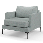 Мебельная ткань Шенилл голубой цвет 138 см T4-20 варинант исполнения - 8 | Loft Concept в Омске