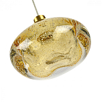 Подвесной светильник с прозрачным стеклянным плафоном округлой формы Effervia  варинант исполнения - 12 | Loft Concept в Омске