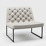 Мебельная ткань Sorbettol Шенилл Сееро-бежевый N 1120 варинант исполнения - 7 | Loft Concept в Омске