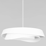 Подвесной светильник круглый белого цвета из металла Vita Cuna варинант исполнения - 1 | Loft Concept в Омске