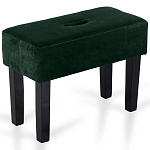 Мягкий  пуф на черных ножках Winton Pouf варинант исполнения - 5 | Loft Concept в Омске