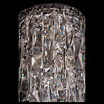 Бра с каскадом из прозрачного хрусталя и корпусом из металла цвета хром Constant Sparks варинант исполнения - 1 | Loft Concept в Омске