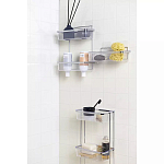 Полка напольная трехъярусная для ванной Bathroom Floor Shelf варинант исполнения - 2 | Loft Concept в Омске