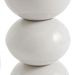 Приставной столик белого цвета Bead варинант исполнения - 2 | Loft Concept в Омске