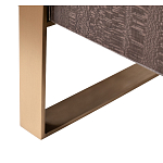 Комод  округлой формы с дверцами Chest of Precious Breed варинант исполнения - 5 | Loft Concept в Омске