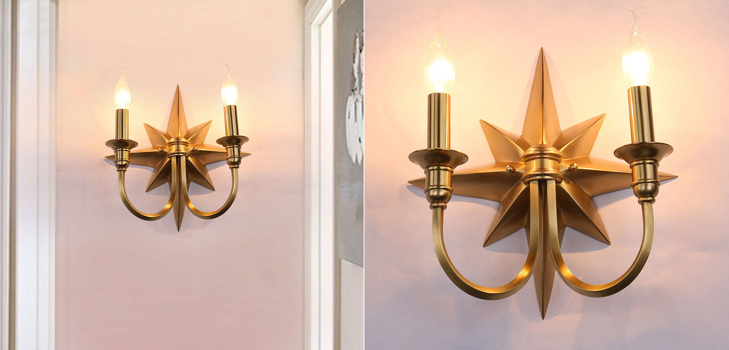 Бра Base Star Wall lamp Double Бра Base Star Wall lamp Double - Loft-Concept в Омске