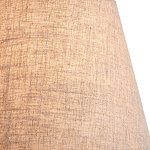 Люстра с белым каркасом и тканевыми абажурами Natural Stems варинант исполнения - 3 | Loft Concept в Омске