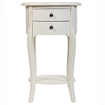 Белая тумба на фигурных ножках Shelby варинант исполнения - 1 | Loft Concept в Омске