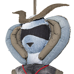 Кукла из джинсовой одежды и армейских палаток Rusalka Jeans&Tents варинант исполнения - 4 | Loft Concept в Омске