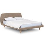 Кровать с мягким изголовьем Palmer Bed варинант исполнения - 16 | Loft Concept в Омске