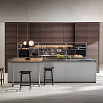 Кухонный гарнитур из камня и дерева SISTEMA XY Dada Engenereed Kitchen варинант исполнения - 1 | Loft Concept в Омске