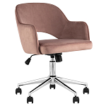 Кресло для компьютерного стола Veloury Pink варинант исполнения - 1 | Loft Concept в Омске