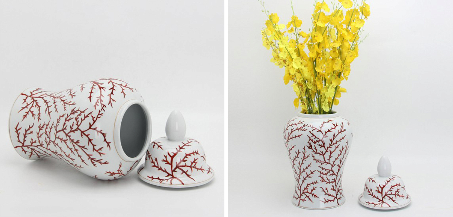 Ваза White Vase Branches Ваза White Vase Branches - Loft-Concept в Омске