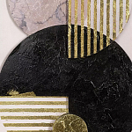 Панно декоративное с объемным эффектом Asymmetry варинант исполнения - 4 | Loft Concept в Омске