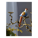 Подсвечник с декором из птиц на ветвях Birds of Paradise варинант исполнения - 7 | Loft Concept в Омске