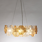 Люстра с рельефным стеклом Chandelier Ingrid варинант исполнения - 6 | Loft Concept в Омске