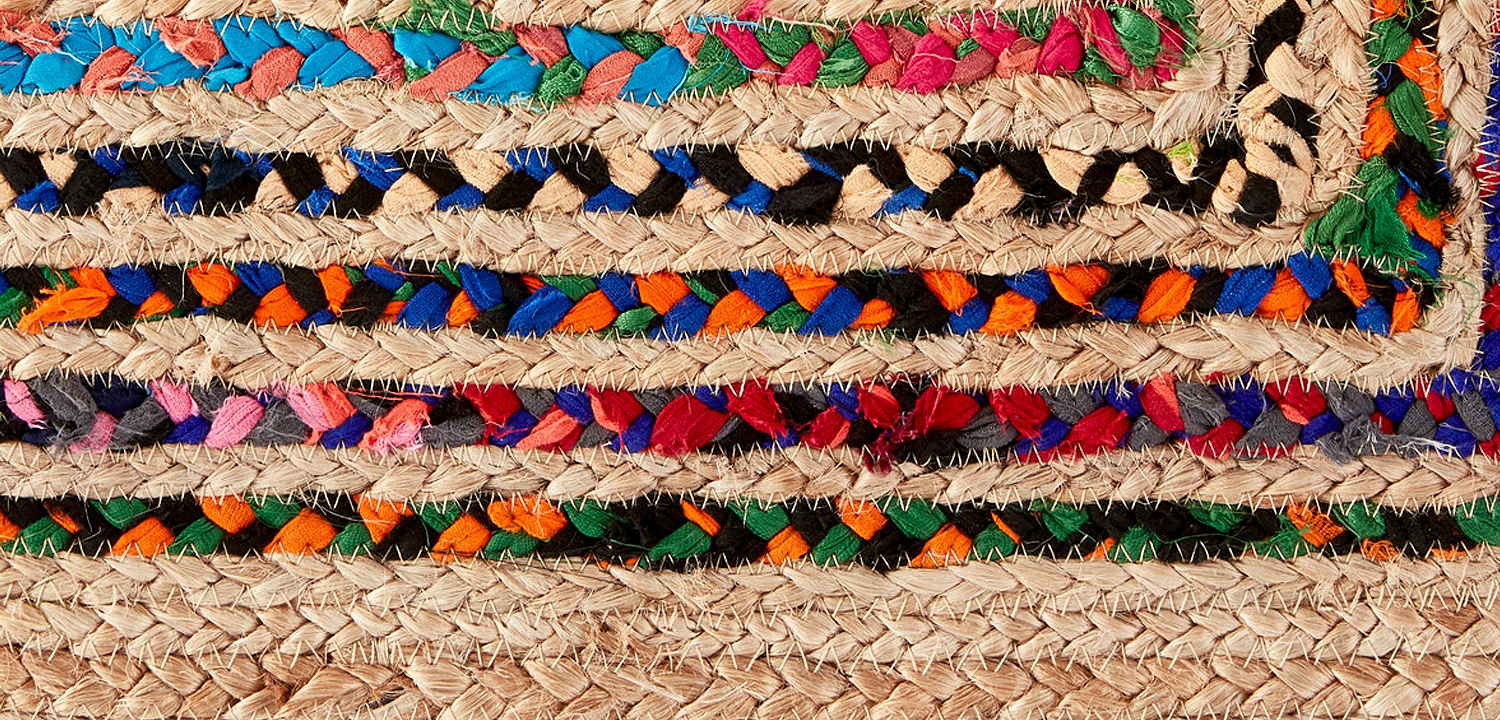 Ковер Carpet Track Multicolored джут и хлопок Ковер Carpet Track Multicolored джут и хлопок - Loft-Concept в Омске