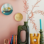 Статуэтка керамическая зеленого цвета Majero варинант исполнения - 4 | Loft Concept в Омске