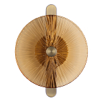 Бра с круглым стеклянным плафоном Gingham варинант исполнения - 2 | Loft Concept в Омске