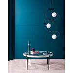 Дизайнерский круглый кофейный стол со стеклянной столешницей Gio Ponti D.555.1 Coffee Table варинант исполнения - 2 | Loft Concept в Омске