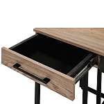 Стол рабочий в стиле лофт с ящиками и системой хранения Urban Style Space варинант исполнения - 5 | Loft Concept в Омске