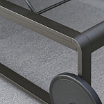 Шезлонг на металлическом каркасе с регулируемой спинкой GUELL Sunbed варинант исполнения - 6 | Loft Concept в Омске