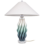 Настольная лампа с абажуром Green Wave варинант исполнения - 3 | Loft Concept в Омске