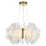 Люстра с декором в виде крупных рельефных лепестков 80 см Ethereal Bloom варинант исполнения - 4 | Loft Concept в Омске