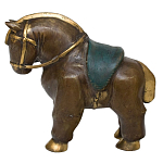 Статуэтка из бронзы в виде лошади Animals Bronze варинант исполнения - 2 | Loft Concept в Омске
