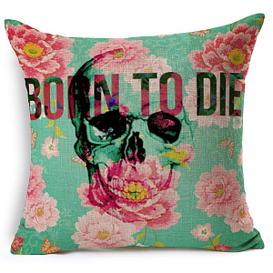 Декоративная подушка Born to die
